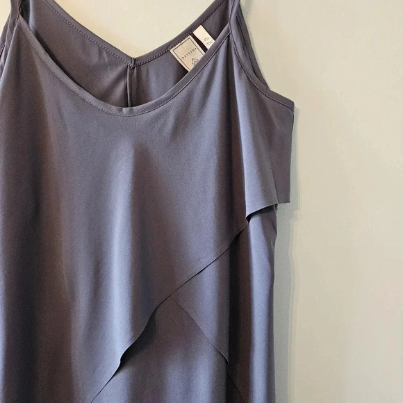 Indygena Aerel Women's Sleeveless Casual Knee length Dress Grey Size Medium. - Picture 8 of 14